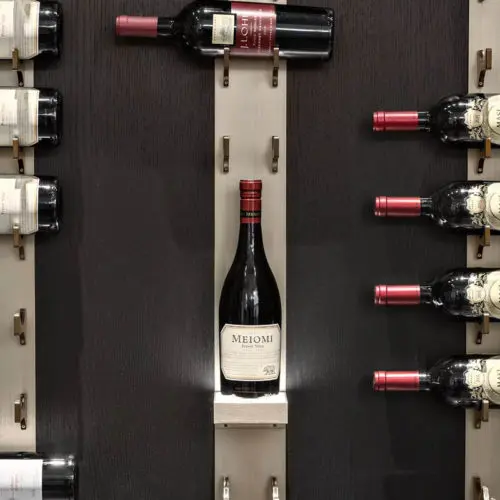 LS Classic & Exclusive Series - Cantu Showroom | Liquid Systems - Custom Wine Racks with lighting