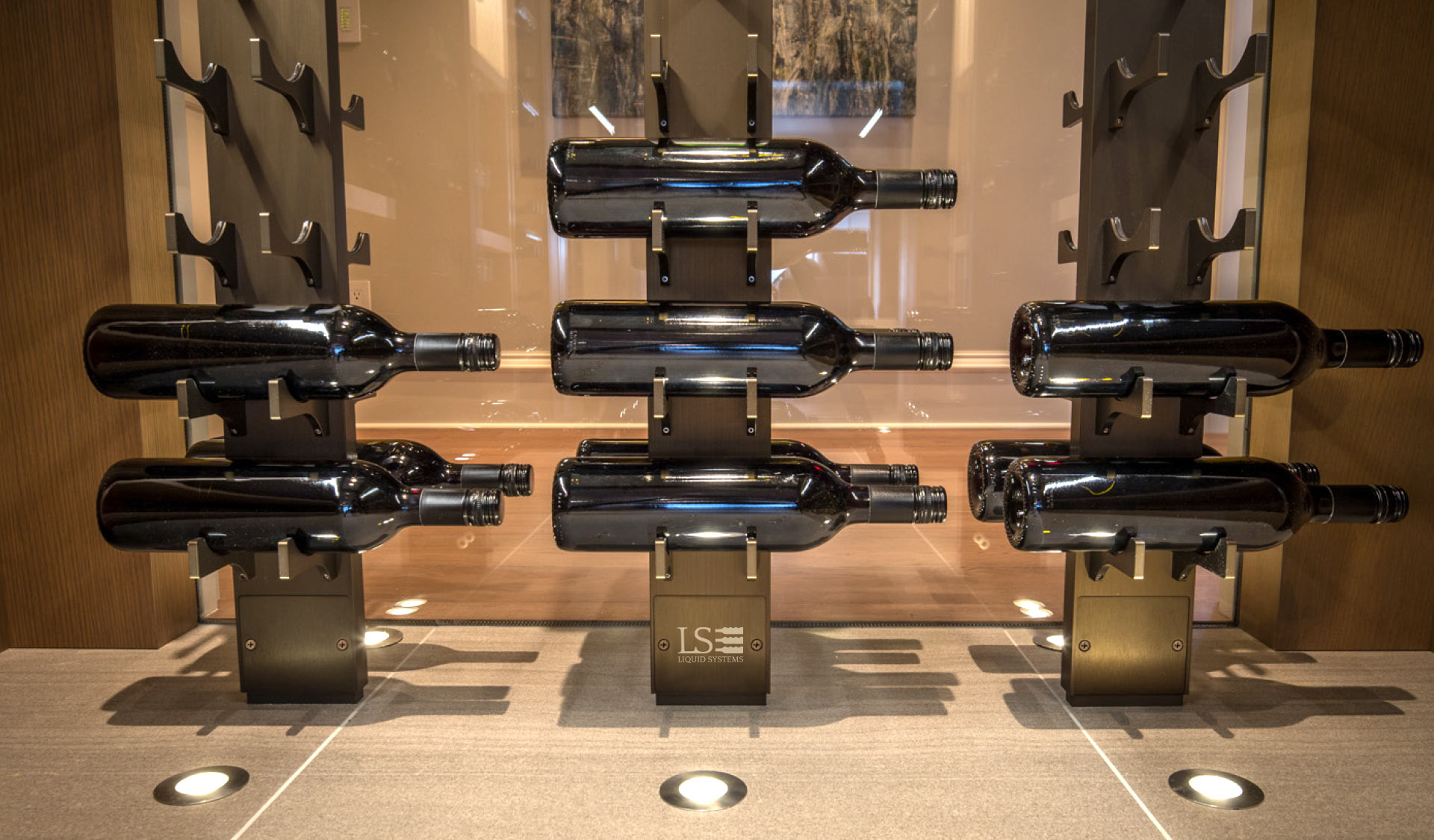 Liquid Systems - Exclusive Series Racks | Liquid Systems - Custom Wine Racks